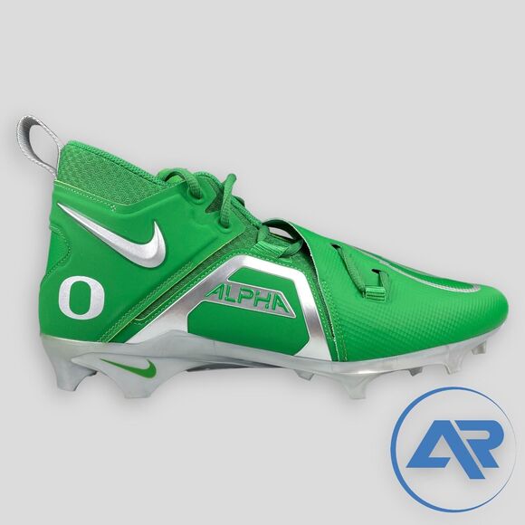 Nike Alpha Menace Pro 3 SMU Oregon Ducks PE Green Men’s Size 11.5 DH3355-300